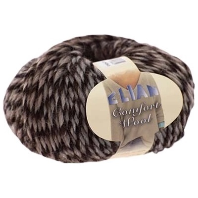 VSV Pletací příze Elian Comfort Wool 463 - hnědá