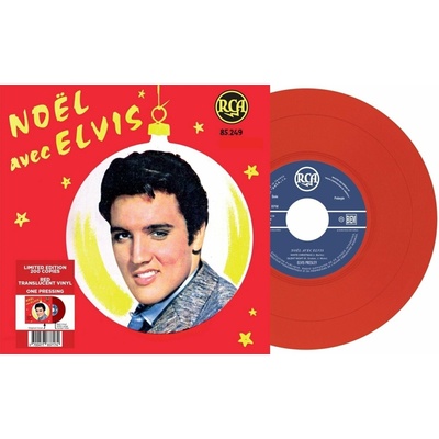 PRESLEY, ELVIS - 7-NOEL AVEC ELVIS 1 12in lp