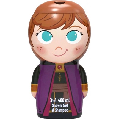 EP LINE Frozen Anna 2D sprchový gél a šampón 400 ml