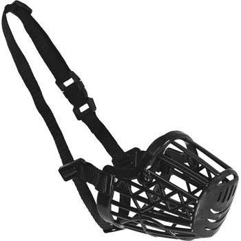 NOBBY Намордник пластмаса - черен, за стандартна муцуна, р-р s, Обиколка под очите: 23см; Дължина на муцуната: 8см, nobby Германия - 79982-05