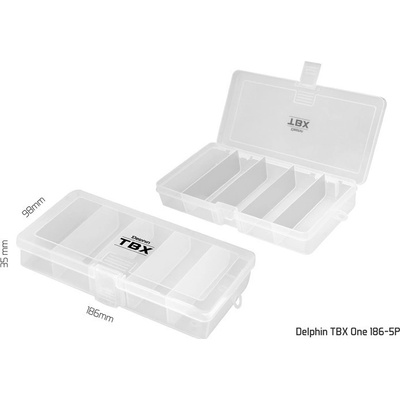 Delphin Krabica TBX One 186-5P 186x98x35mm