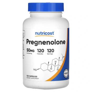 Image 1 of Nutricost - Pregnenolone 50 mg - 120 capsules