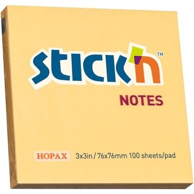 Stick`n Stick'n Самозалепващи се листчета, 76 x 76 mm, пастелни, ора (1040120112)