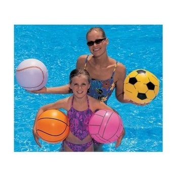 Míč nafukovací 4 druhy sportů 41 cm