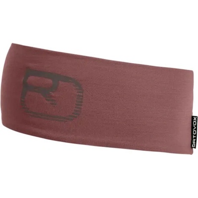 Ortovox 120 Cool Tec Logo Headband tmavo ružová