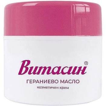 Vitassin Успокояващ и хидратиращ крем с гераниево масло, 50 ml
