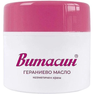 Vitassin Успокояващ и хидратиращ крем с гераниево масло, 50 ml