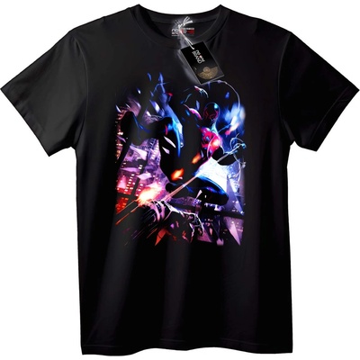 NOONEBRAND Тениска Spider-Man Градско действие - 6XL, Black