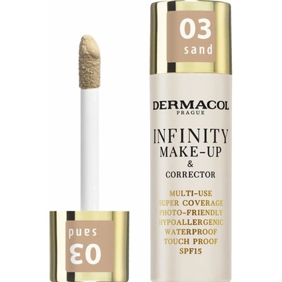 Dermacol Infinity make-up&korektor č.03 sand 20 g – Zboží Dáma