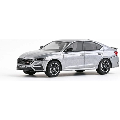 Abrex Škoda Octavia IV RS 2020 Šedá Quicksilver Metalíza 1:43