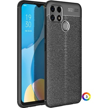 Image 1 of realme Narzo 30A Удароустойчив Litchi Skin Калъф и Протектор