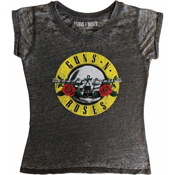 Guns N’ Roses tričko Classic Logo Šedá