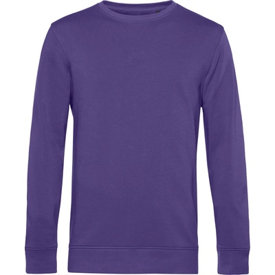 B&C mikina Inspire Crew Neck, pánská COT01U31Bu3800-radiant pur