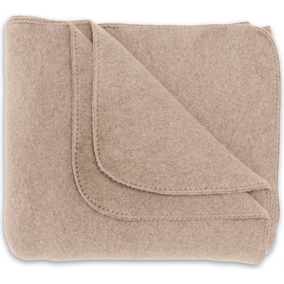 Engel Завивка Engel Adult Blanket with Seamless Edge Blanket - Sand Melange - размер 150 x 180 cm (558-0183-0411)