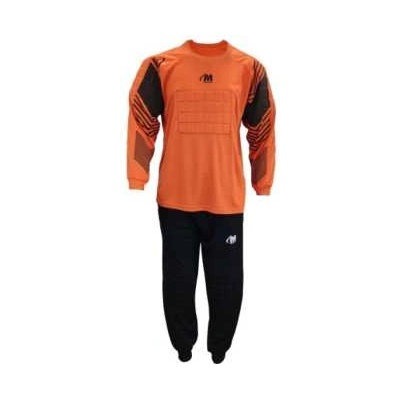 Maxima Екип футболен вратарски оранжево и черно, с номер на гърба