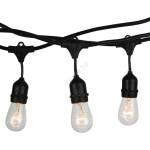 V-TAC Външна верига STRING 5m 10xE27 / 40W / 230V IP54 (VT0408)