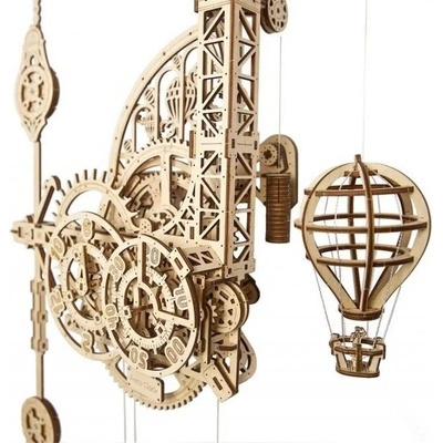 Ugears 3D puzzle Aero Clock s kyvadlem 320 ks