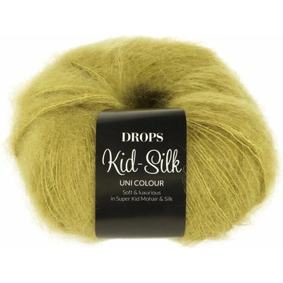 Drops Kid Silk UNI Colour 67 pistáciovo zelená