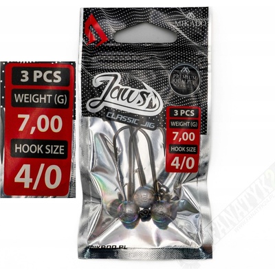 Mikado jigová hlava Classic Jig BN veľ.4 7g 3 ks