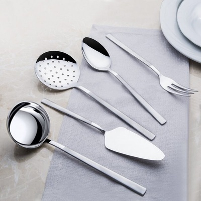 Nehir ВИЛИЦА ЗА СЕРВИРАНЕ dalyan, ПЯСЪЧНО СРЕБРО (1hf0044d/sb)