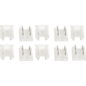 Lightex Конектор за LED лента за еднократна употреба 4в1, 2PIN, SMD/COB, 8 мм, IP20 - Lightex (521AL0001180)