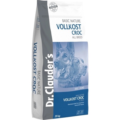 Dr.Clauder´s Basic Nature Vollkost Croc All Breed 20 kg