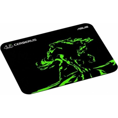 ASUS Геймърска подложка за мишка asus cerberus pad green (90yh01c4-bdua00)