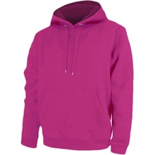 Nath Unisex mikina s kapucňou NH421 Fuchsia Fluor