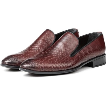 Ducavelli Мъжки обувки от естествена кожа - Бордо #316878 (316878_Кафяво)