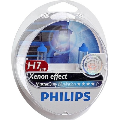 Philips MasterDuty BlueVision H7 PX26d 24V 70W 13972MDBVS2