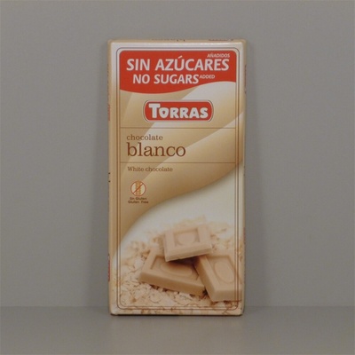 TORRAS - Biela bez pridaného cukru 75 g