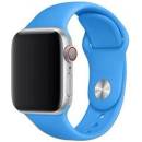 FIXED Silicone Strap na Apple Watch 42/44/45 mm modrý FIXSST-434-DEBL