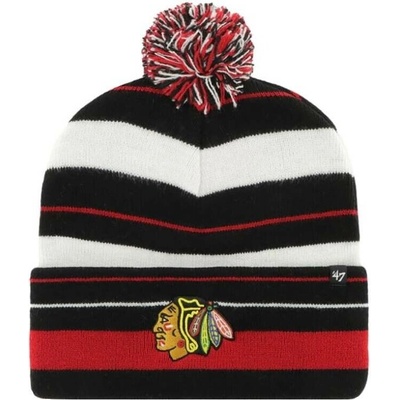 47' Brand čepice NHL Brand Power Line Cuff Knit SR Chicago Blackhawks