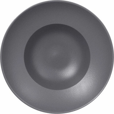 Sagad NEOFUSION hluboký kulatý talíř, průměr 26 cm, šedý
