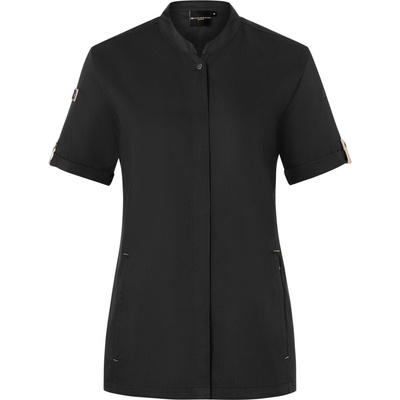 Karlowsky Dámska gastro košeľa KY135 Black ca. Pantone 419C