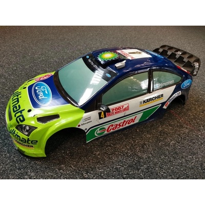 Modelcentrum Ford Focus WRC priehľadná karoséria s obtlačkami a doplnkami 1:10