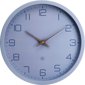 NeXtime Стенен часовник Eco син (7373BL)