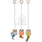 Flamingo играчка за котки - бухал на въже 1 бр