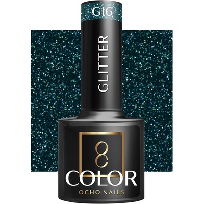 Ocho Nails lak na nechty s trblietkami G16 5 g