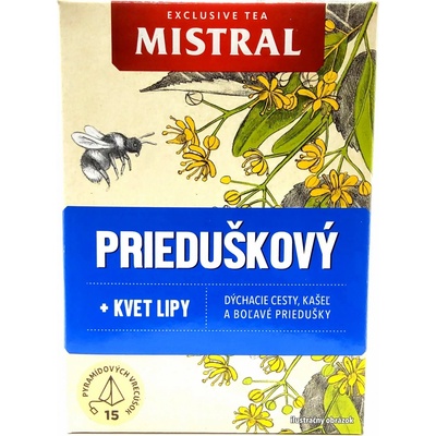 Mistral Průduškový květ lípy 15 x 2 g