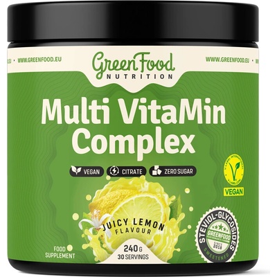 GreenFood Nutrition Multi VitaMin complex jablkový juice 240 g