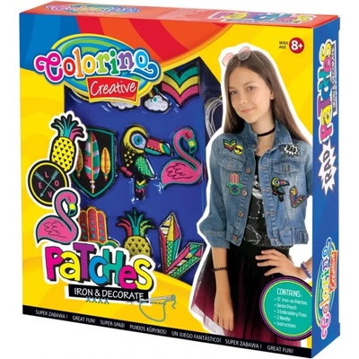 Colorino Творчески комплект Colorino Creative - Кръпки за декорация (91336)