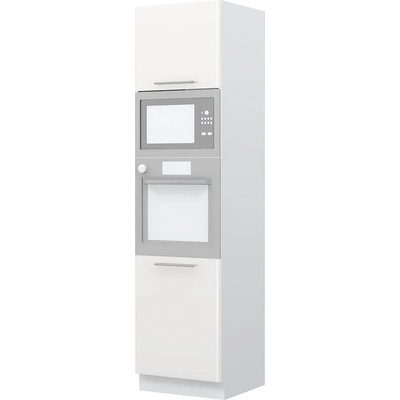 Висок шкаф за вграждане на фурна и микровълнова Modern K23-60-RM/3
