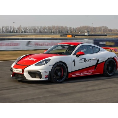 Jazda v pretekárskom Porsche 718 Cayman GT4