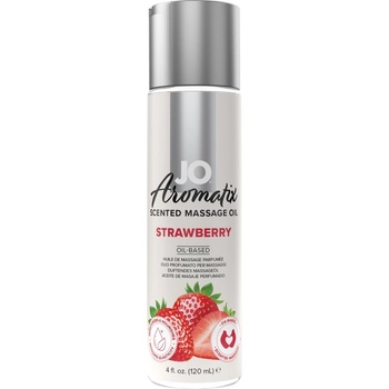 ostatní System JO - Aromatix Scented Massage Oil Strawberry 120 ml