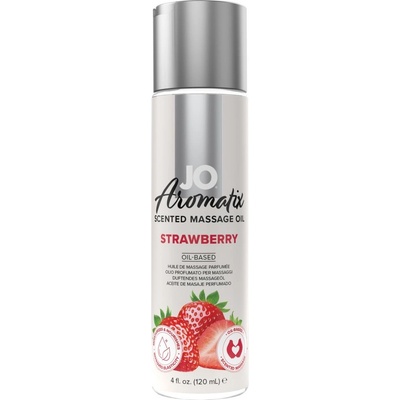 SYSTEM JO - Aromatix Scented Massage Oil Strawberry 120 ml