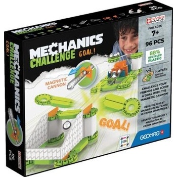 Geomag Mechanics: Challenge Goal! магнитен комплект за конструиране - 96 части