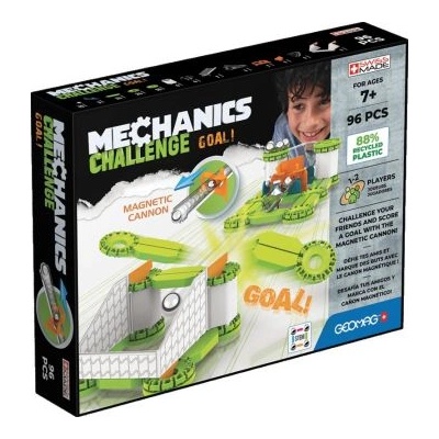 Geomag Mechanics: Challenge Goal! магнитен комплект за конструиране - 96 части