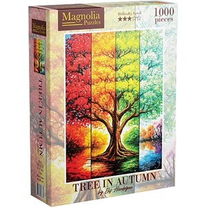 Magnolia Пъзел Magnolia от 1000 части - Дърво през есента (8614)