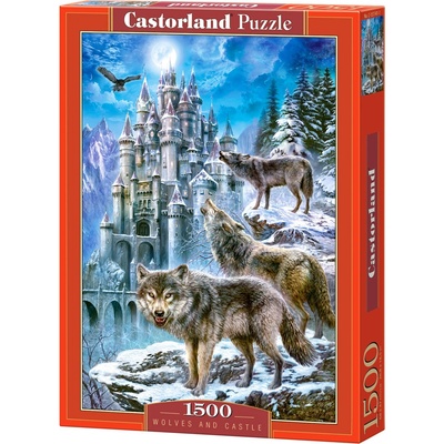 Castorland Vlci u zámku 1500 dílků